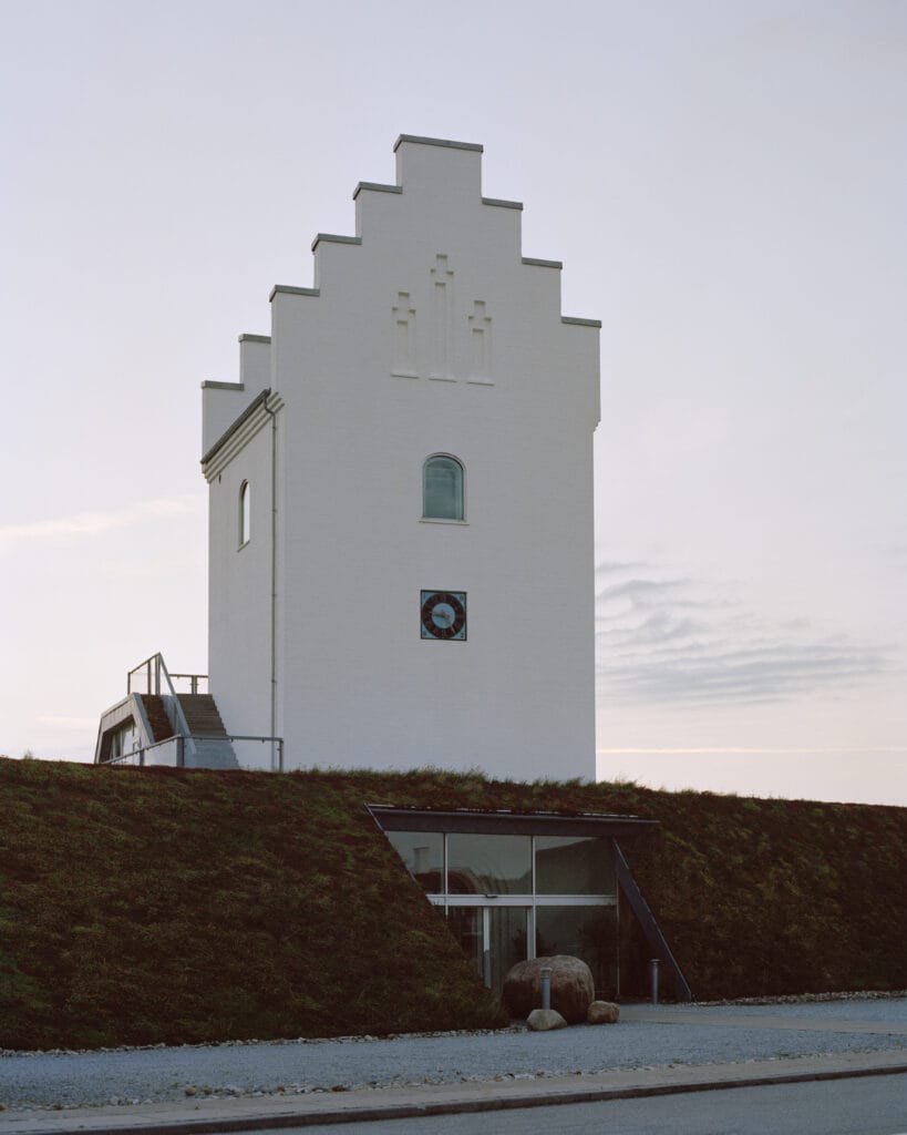 kirke på læsø gammelt kirketårn spa